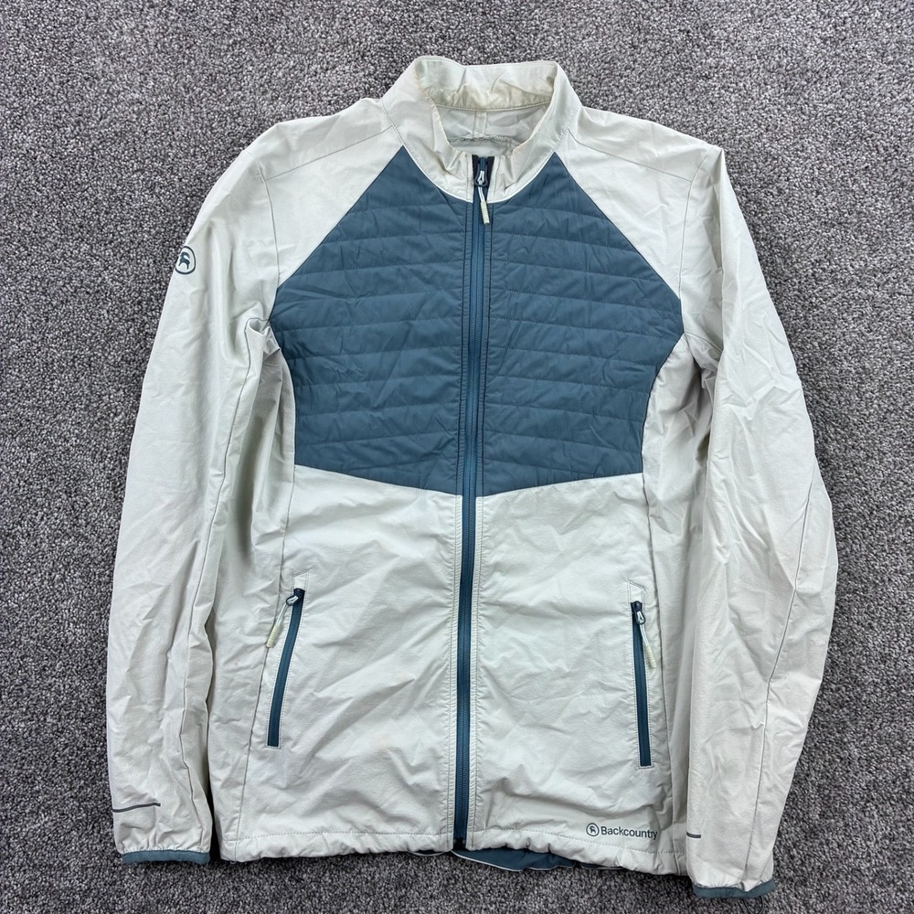 Backcountry Wasatch Crest Hybrid Jacket Women's L Gray Insulated‎ Zip BCC00EI